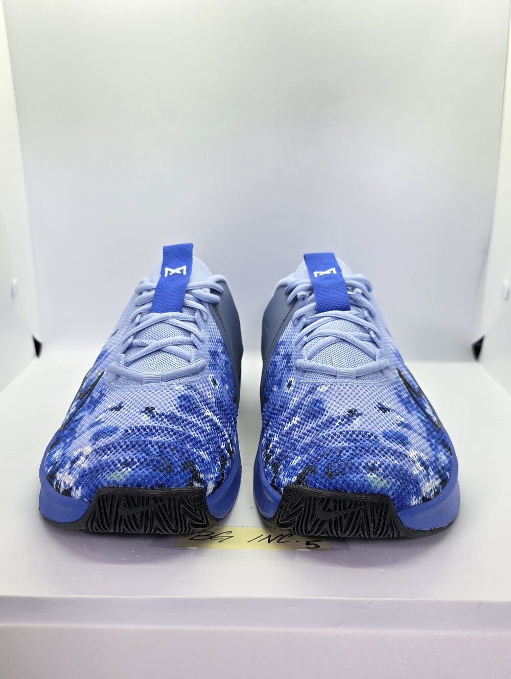 Nike Men's Metcon 9 AMP Aluminum Size 9.5 Racer Blue Workout Shoe HJ6008-400 - Picture 9 of 13